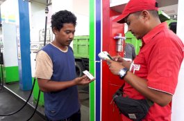 Pembeliaan Solar Subsidi Gunakan QR Code Dapat Sambutan Positif di Kendari