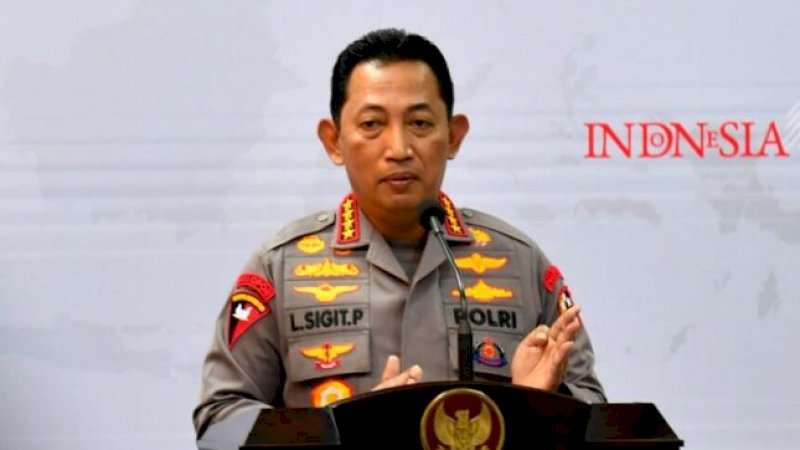 Kapolri Jenderal Listyo Sigit Prabowo. (Foto: BPMI Setpres)