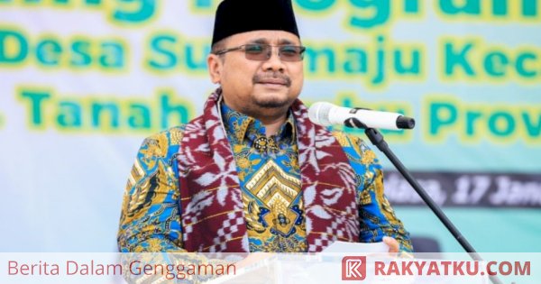 Tahun 2023, Menag Targetkan Ada 1.000 Kampung Zakat di Indonesia