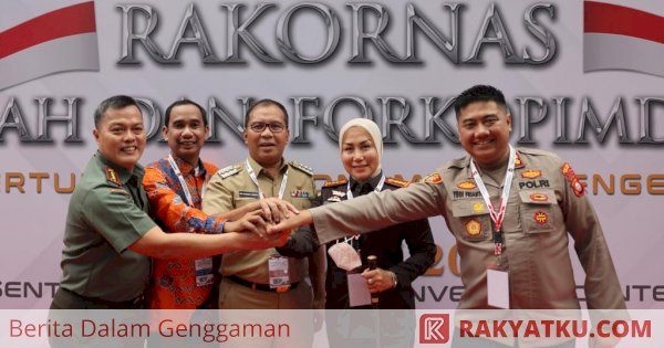 Danny Pomanto Hadiri Rakornas, Dibuka Langsung Presiden Jokowi