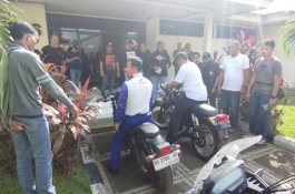 ASMO Sulsel Lakukan Sosialisasi Cara Aman Berkendara  di United Tractor