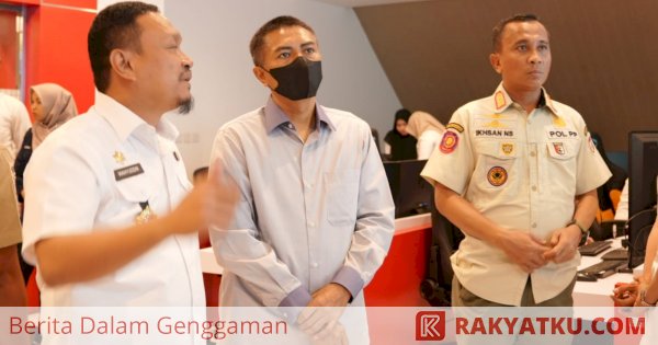 Polda Jabar Studi Banding di Command Center Pemkot Makassar