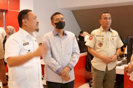 Polda Jabar Studi Banding di Command Center Pemkot Makassar