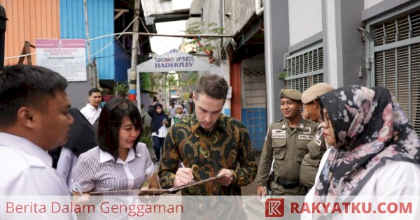 Deputi Politik dan Ekonomi Amerika Serikat Kunjungi Lorong Wisata di Makassar