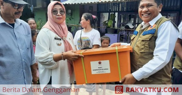 Pemprov Sulsel Salurkan Bantuan Logistik Kepada Korban Kebakaran di Jalan Nuri