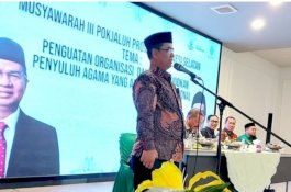 Buka Musyawarah Pokjaluh, Kemenag Sulsel: Awasi Paham Menyimpang dan Hindari Politik Praktis