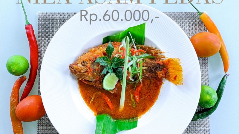 Nila Asam Pedas Jadi Menu Andalan Hotel Santika Bulan Januari