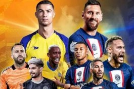 Duel Messi vs Ronaldo Akan Berlangsung Dini Hari, CR7 Hanya Main 45 Menit