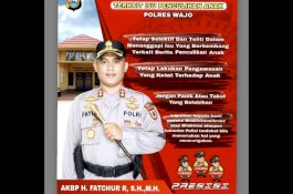 Viral Isu Kasus Penculikan Anak, Kapolres Wajo Berikan Himbauan