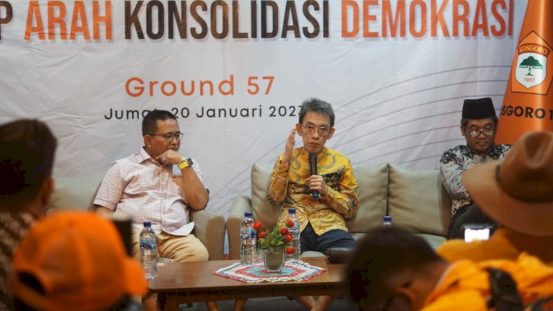 Diskusi Publik Barisan Muda Kosgoro 57: Proporsional Tertutup Merusak Hak Rakyat