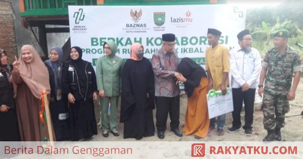 Wawali Parepare Hadiri Penyerahan Bantuan Program Rutilahu untuk Warga