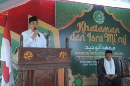 Ponpes Al-Wahid Pape Wisuda 127 Santri, Ini Pesan Bupati Sidrap