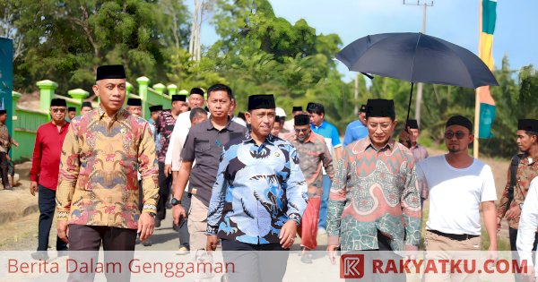 Bersama AG. Prof Nasaruddin Umar, Bupati Wajo Letakkan Batu Pertama Pembangunan Gedung MTs As’adiyah