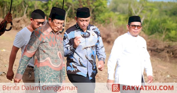 Anggota DPRD Wajo Hadiri Peletakkan Batu Pertama Pembangunan Gedung MTs As'adiyah