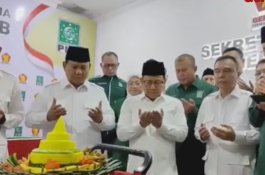 Ada Sandiaga Uno saat Prabowo dan Cak Imin Resmikan Sekber Koalisi