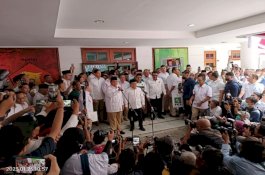 Prabowo dan Cak Imin Resmikan Sekber Partai Gerindra-PKB