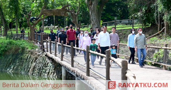 Presiden Jokowi Kunjungi Kawasan Wisata Solo Safari