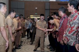 KPU Lantik Anggota PPS, Wabup Gowa: Sukseskan Pemilu