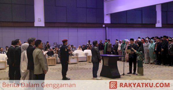 KPU Makassar Resmi Lantik PPS Pemilu 2024