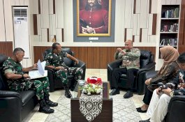Ini Yang Dilakukan Kppu Saat Kunjungi Kodam XIV Hasanuddin