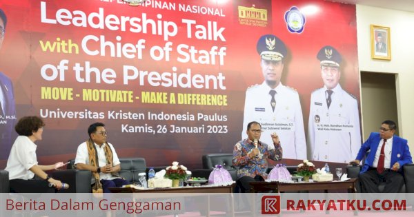 Jenderal Moeldoko dan Danny Pomanto Jadi Pembicara  Seminar Kepemimpinan Nasional