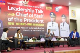 Jenderal Moeldoko dan Danny Pomanto Jadi Pembicara  Seminar Kepemimpinan Nasional