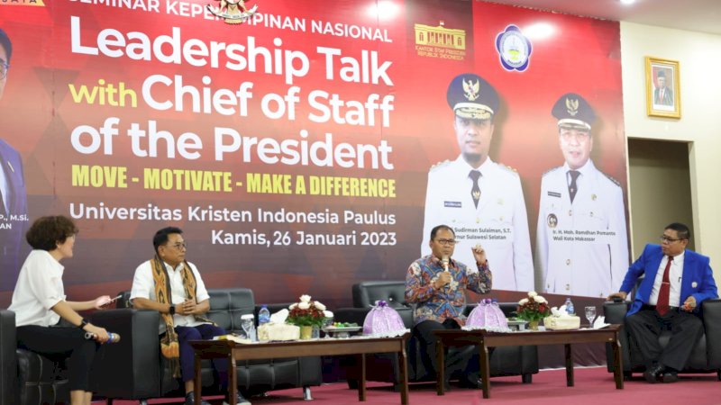 Jenderal Moeldoko dan Danny Pomanto Jadi Pembicara  Seminar Kepemimpinan Nasional