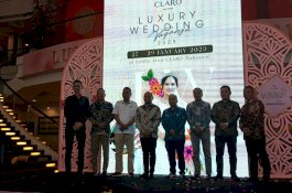 Kadis Pariwisata Kota Makassar Buka Wedding Expo 2023 di Claro Hotel Makassar