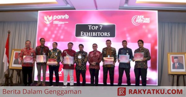 Kementan Dapat Penghargaan Top 7 Best Exhibitors ASN Culture Fest 2022