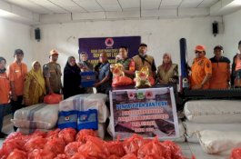 BPBD Sidrap Salurkan Ratusan Paket Bantuan Korban Banjir