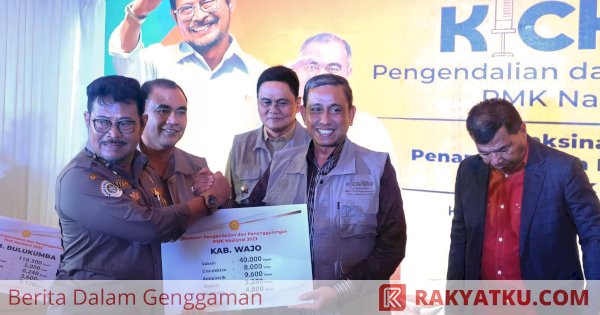 Serius Tangani PMK ke Hewan Ternak, Pemkab Wajo Dapat Bantuan dari Menteri Pertanian