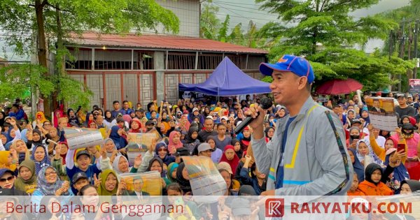 Jalan Sehat, Ketua DPRD Rudianto Lallo: Mari Dukung Sesama Anak Rakyat