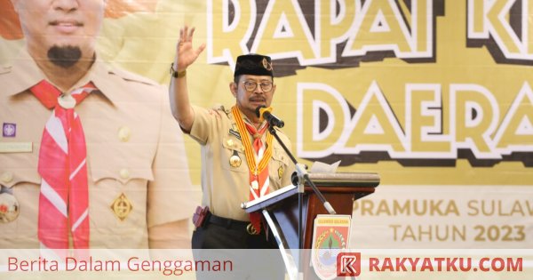 Mentan Syahrul Ajak Generasi Muda Pramuka Agar Pertanian Naik Kelas