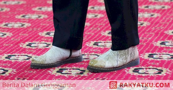 Gunakan Sepatu Produk UMKM di Maros, Gubernur Sulsel Puji Kualitasnya Produk Dalam Negeri