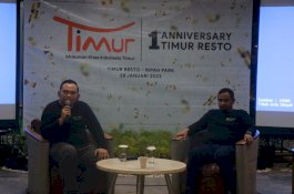 Peringati HUT yang Pertama, Timur Resto Gelar Mukbang competision