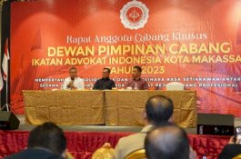 RACK Ikadin Makassar, Taufan Pawe: Saya Tak Bisa Seperti Ini Tanpa Nilai-Nilai Advokat