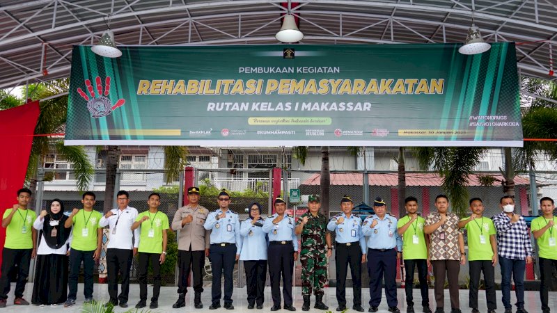 Rutan Makassar Kembali Selenggarakan Program Rehabilitasi Medis 