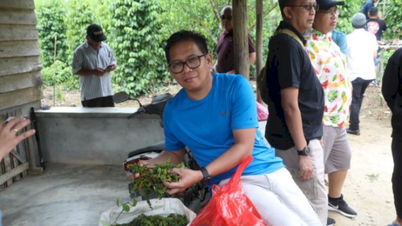 Press tour Biro Humas dan Informasi Publik Kementerian Pertanian (Kementan) RI di Kabupaten Belitung, Kepulauan Bangka Belitung, Sabtu (28/1/2023)