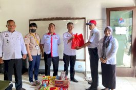 397 Paket Bantuan Atensi Diterima Korban Bencana di Kabupaten Sidrap