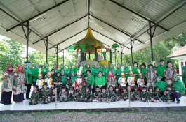 Ketua Persit KCK PD XIV/Hsn Kunjungan Kerja ke Rindam