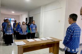 ASN Dinas Kominfo-SP Barru Lakukan Penandatanganan Perjanjian Kinerja