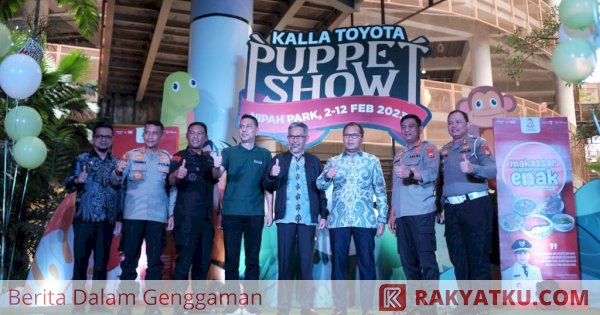 Puppet Show Kalla Toyota Gaungkan Makassar Kota Makan Enak