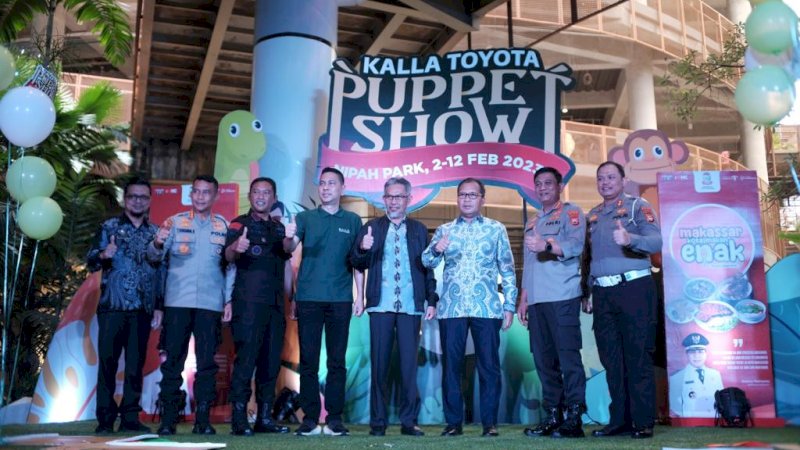 Puppet Show Kalla Toyota Gaungkan Makassar Kota Makan Enak