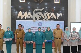 Indira Yusuf Ismail Lantik Empat Ketua TP PKK Kecamatan