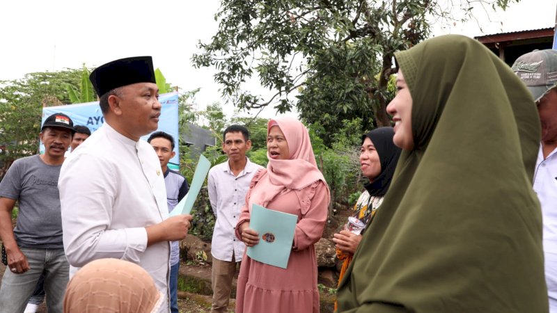 7.726 Sertifikat Lahan Gratis Dibagikan di Bantaeng