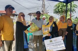 BKMT Parepare Salurkan Bantuan di Empat Titik Terdampak Banjir