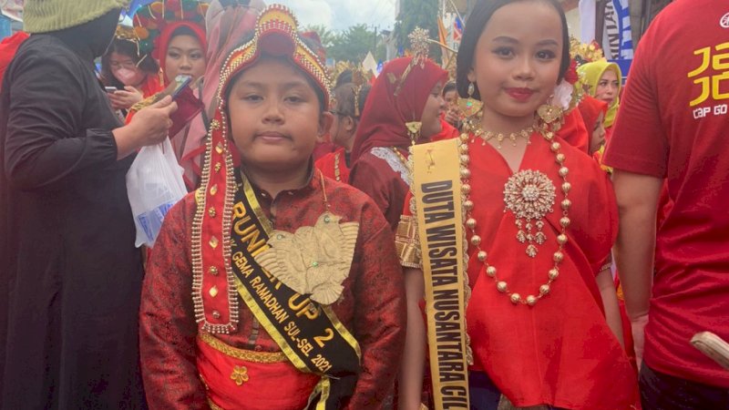 Kirana Sahira Yuswan, Winner Duta Wisata Nusantara Cilik 2023 Ikut Ramaikan Karnaval Budaya Cap Go Meh