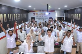 HUT Partai Gerindra Dilakukan Sederhana, Erick Horas Tugaskan PAC Silaturahmi Kepada Para Purnawirawan