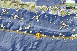 Gempa Magnitudo 4,5 Guncang Bali