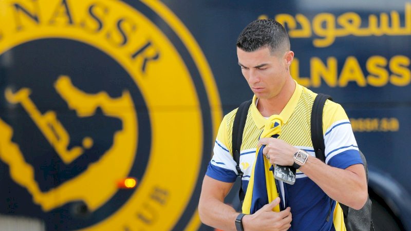 Cristiano Ronaldo belum memiliki segalanya di Al-Nassr. (Foto: Anadolu Agency/Getty Images)